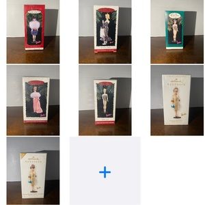 Lot of Collectible Barbie Ornaments